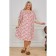 Women's dress, size 74, pink color