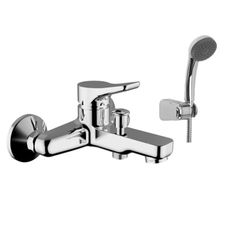 Bath mixer Zipponi Green, 1-cherish vertical, with hand-watering watering cums, color chromium