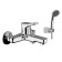 Bath mixer Zipponi Green, 1-cherish vertical, with hand-watering watering cums, color chromium