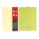A4 notebook, 48 sheets in the Erichkrause "Folderbook Pastel", a replaceable plastic cover, on the elastic band, the offset unit, whiteness is 100%, yellow