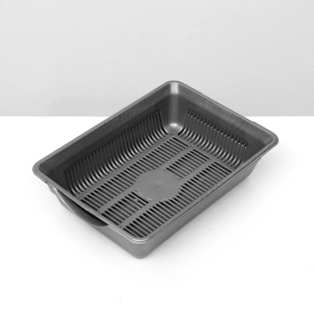 Deep toilet with a mesh of 36 x 25 x 9 cm, gray-3