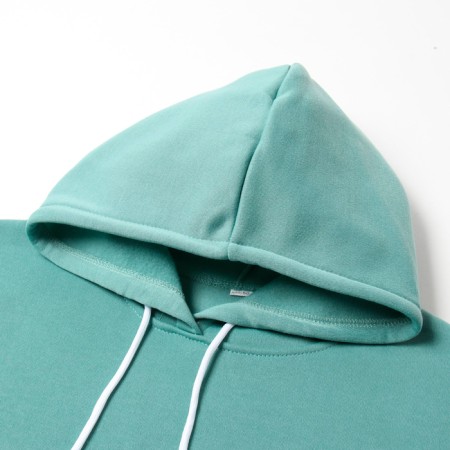 Women's costume with the basis (sweatshirt, trousers), green color, size 54-1
