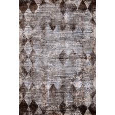 Rectangular carpet Karmen Hali Panama, size 234x340 cm, color Grey/Brown