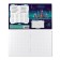 Notebook of 18 sheets in the Erichkrause "Digital World", the cover coated cardboard, the offset unit, mix