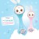 Musical rattle "Sweet friend", sound, light, blue color