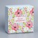 Box Gift team, packaging, "the most beautiful", 15 x 15 x 7 cm