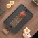 Tray for the tea ceremony, 43 x 26 cm, black