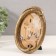 Photo frame Polystone 10x15 cm "snake" gold 12.3x2.5x17.5 cm