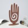 Steam for jewelry "Hand" 8.5 × 3 × 17 cm, thickness 3 mm, color Polyder