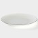 Porcelain dining “Golden Line”, D = 27 cm, white color