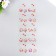 Sticker of rhinestones "Cherry" MIX 32x10.5 cm