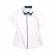 Short -sleeve shirt for Pelican boy, height 152 cm, white color