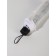 Umbrella fur r48/53 8p 3 sp pvc plain handle white wool qf