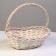 Wicker basket, 30 x 20 x 12/9/25 cm, willow