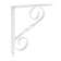 Figure bracket 150x125 Mod.4, white