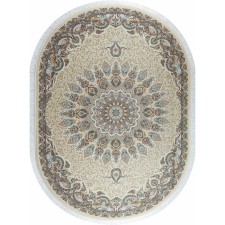 Oval carpet Mashad 1500 G203, size 120x170 cm