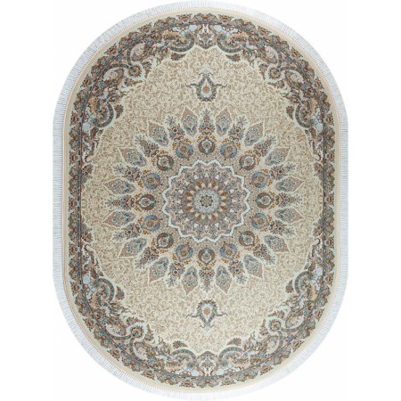Oval carpet Mashad 1500 G203, size 120x170 cm
