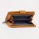 Women's wallet on magnet, yellow color