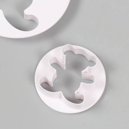 Cutters for polymer clay "cubs" set 3 pcs d = 3.7 cm 6 cm 9.5 cm-2