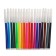 Felt -tip pens, 18 flowers, non -premised cap