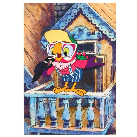 Diary A5, 40 sheets, software, on a clip, Soyuzmultfilm, Parrot Kesha-4