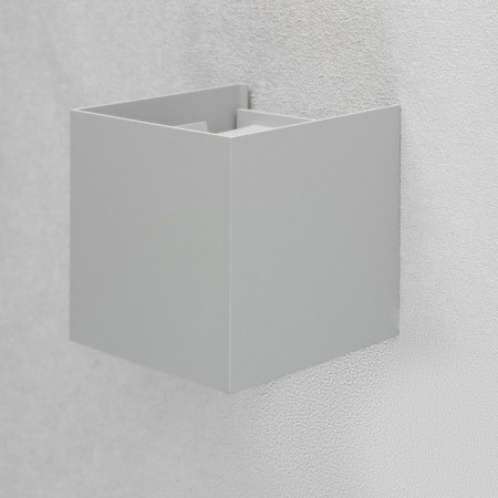 LED LED wall-mounted FSD-004, 6 W, 450 lm, 3000k, IP54, 220 V, metal, gray-4