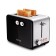 Toster Kitfort KT-2058, 870 W, 6 frying modes, 2 toasts, black-silver