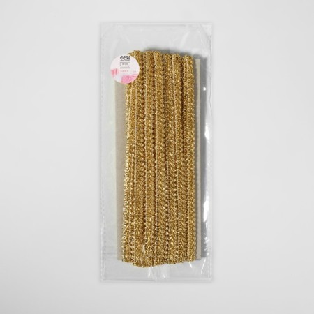 Decorative braid “Chanel”, 8 mm, 10 ± 1 m, gold color-2