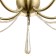 Charya FREYA FR2019PL-05BS MADELINE, 700x700x1640 mm, E14, 5x40W, brass color