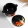 Broth with a cover "Pskovskaya" 0.5l / 11.5x13cm, ladybug