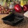 Container Plastic disposable “Yuzhuralpak”, KR-179, 500 GR, 17.9 × 13.2 × 3.7 cm, black color black