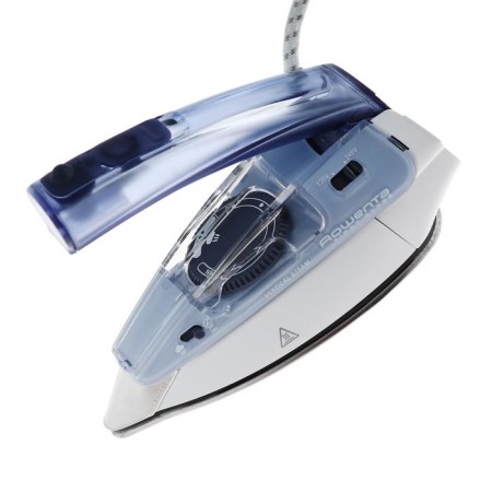 Iron Rowenta DA1510, 1000 W, stainless steel, 45 g/min, 70 ml, road, white-blue