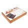 Drawing for drawing in a wooden pencil case