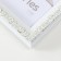 Photo frame Plastic "Vintage" 15x21 cm, white