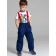 Warm trousers for the boy PlayTode, height 104 cm