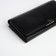 Women's wallet on a magnet, black color