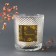 Bank for candles "Hug it. Flowers" transparent 350 ml 8.5x8.5x10 cm