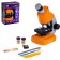 Children's microscope "Young scientist" Frendering x100, x400, x1200, backlight, yellow color