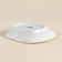 SL Home plate "Autumn Breeze", 16 × 14.5 × 3.3 cm, ceramics, white color