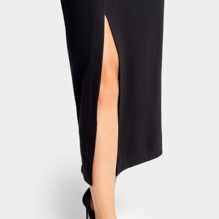 Women's dress, black color, size 46 (m)-5