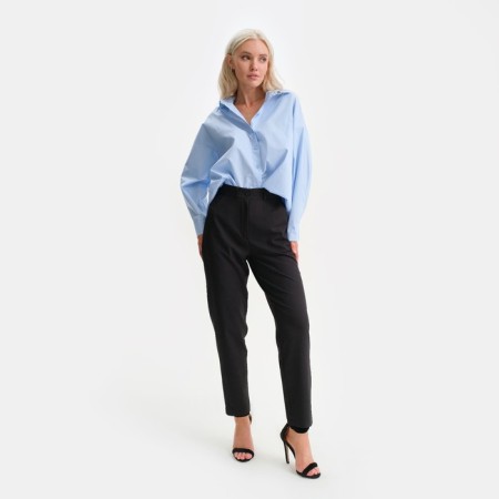 Women's narrowed trousers MIST R.50, black