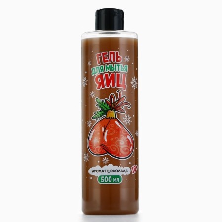 Shower gel, 500 ml, chocolate aroma, 18+, pure happiness-1