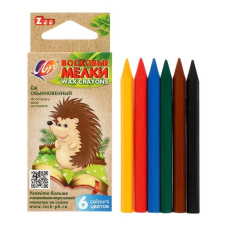 Loads wax 6 colors Zoo, hexagonal