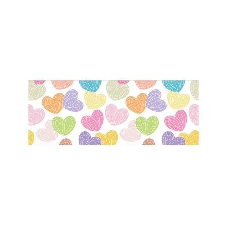 Basket for toys "Caramel hearts, size 35x35 cm-1