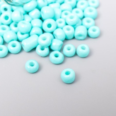 6/0 round beads in the bottle "turquoise" 20 g-2