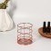 Storage for storage of manicure/cosmetic supplies "Rafael", D - 9 × 10 cm, bronze color