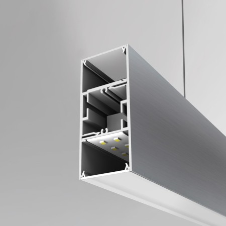Line Line Elektrostandard, Grand 25 watts, 1280x35x80 mm, IP20, matte silver color-4