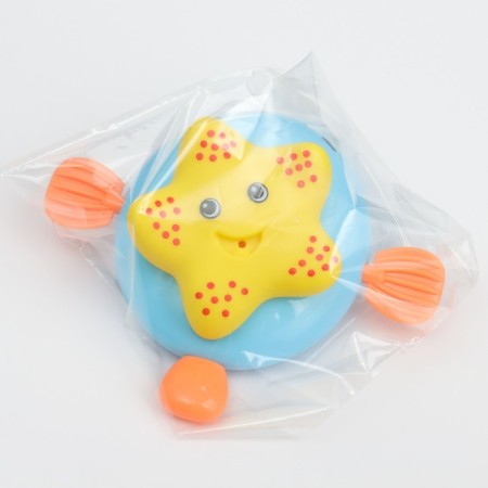 Clothing toy for a bath with a spray "Zvezda", crush me-12