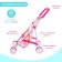 Summer stroller for dolls, with light, metal frame