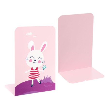 Book stands "animals", 2 pieces, pink